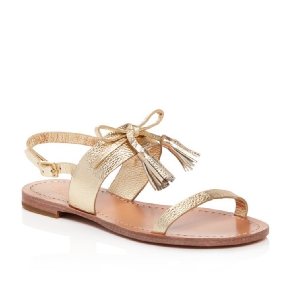 Gold Tassel Kate Spade Sandals